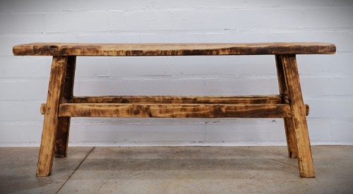Taman bank 120 cm - teak