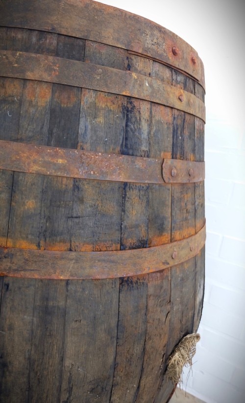500l Whisky met vast deksel