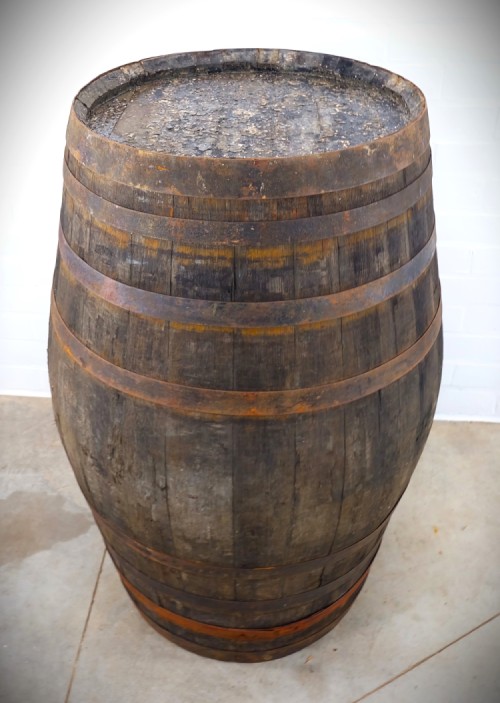 500l Whisky met vast deksel